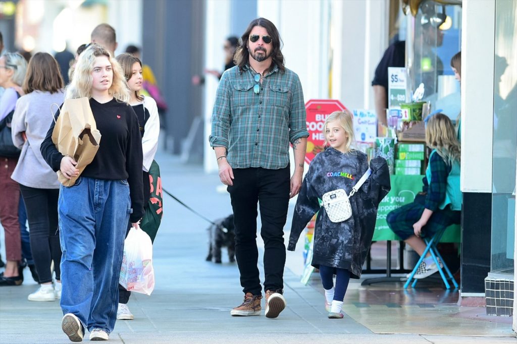 Dave Grohl a lányos apuka