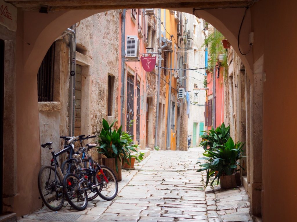Rovinj belvárosa