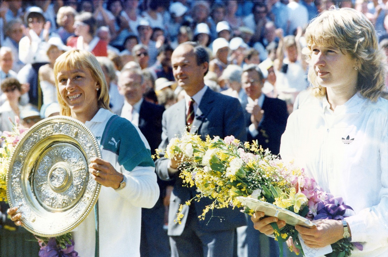 Martina Navratilova és Steff Graf