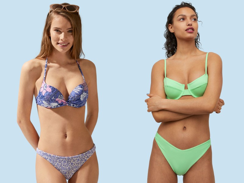 Fürdőruhák oszlop alkatúaknak