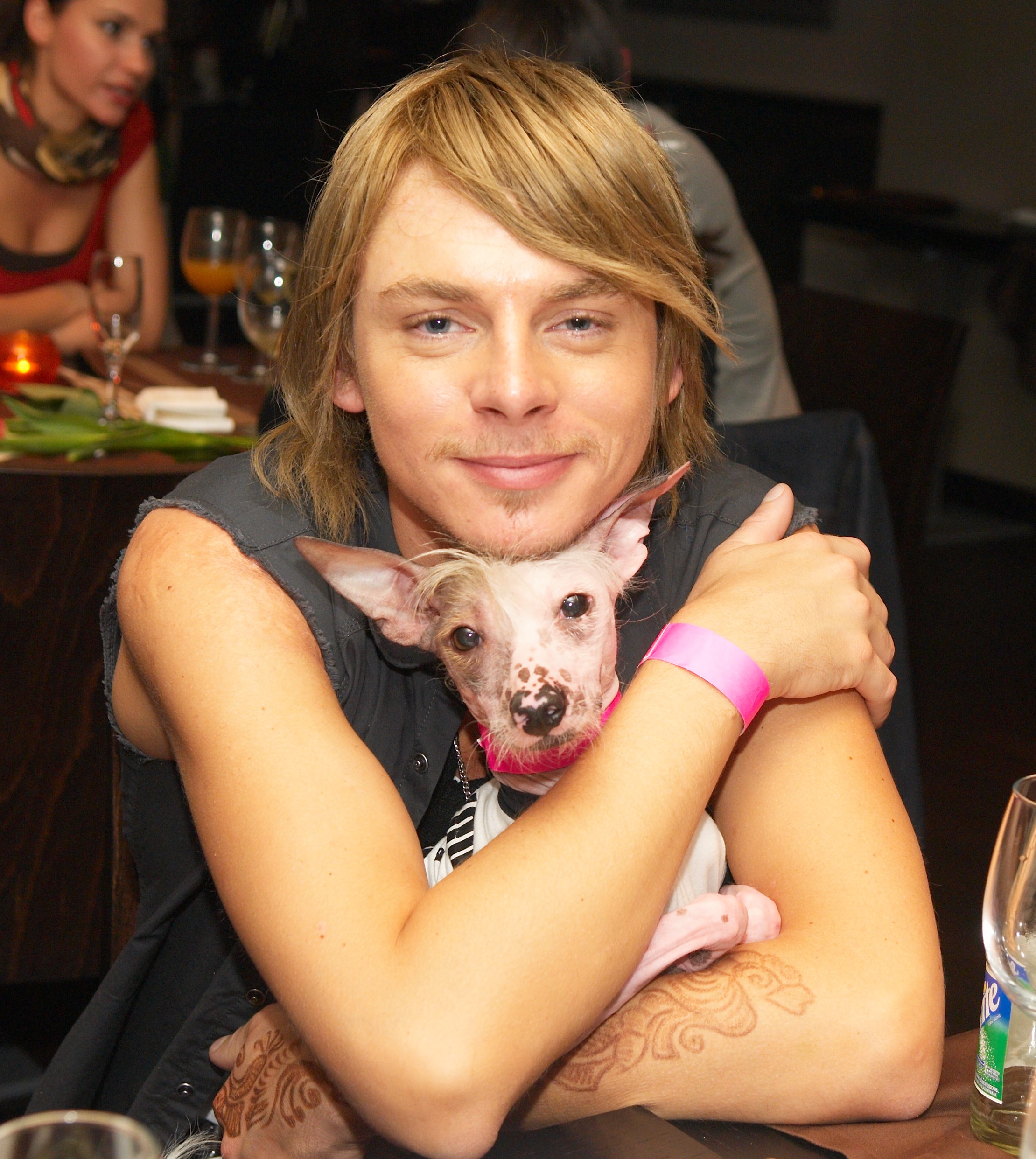 Steiner Kristóf és kutyája