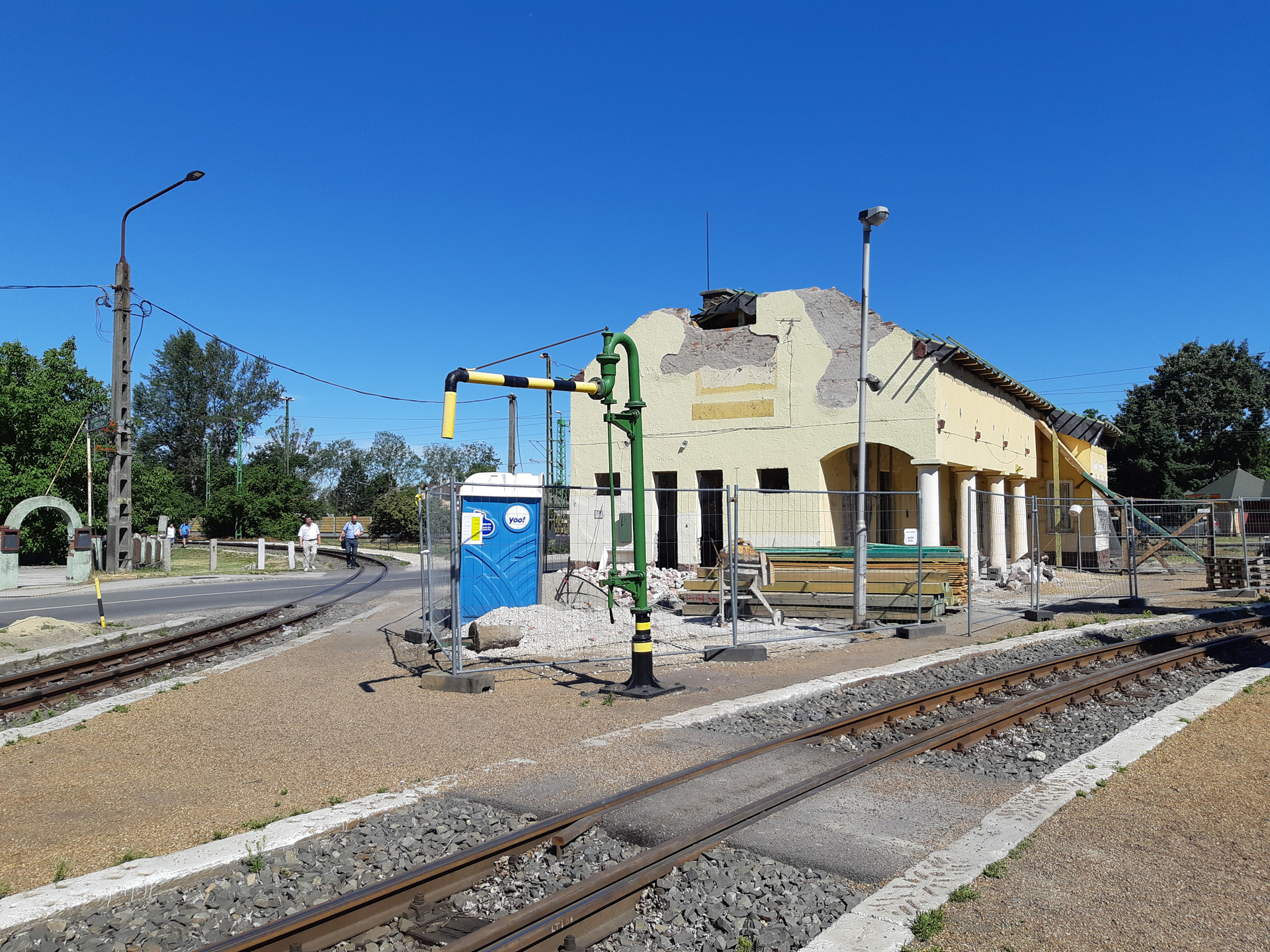 Újraindult a forgalom a csisztapusztai vonalon