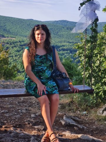 A híres pécsi selfie pont a Flóra pihenőnél