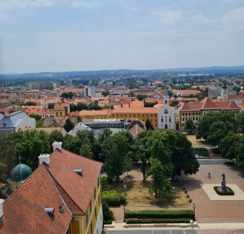 A kilátás egy része a toronyból. Fotó: Stern Ágnes