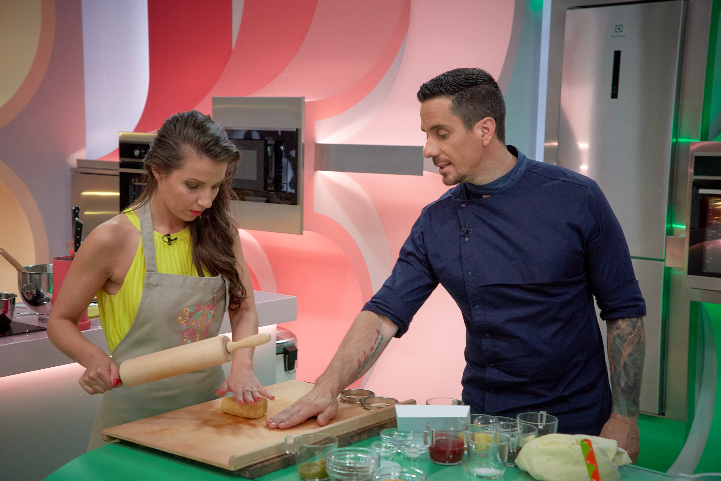 Enzsöl Balázs és Zsizsi (fotó: RTL Sajtóklub)