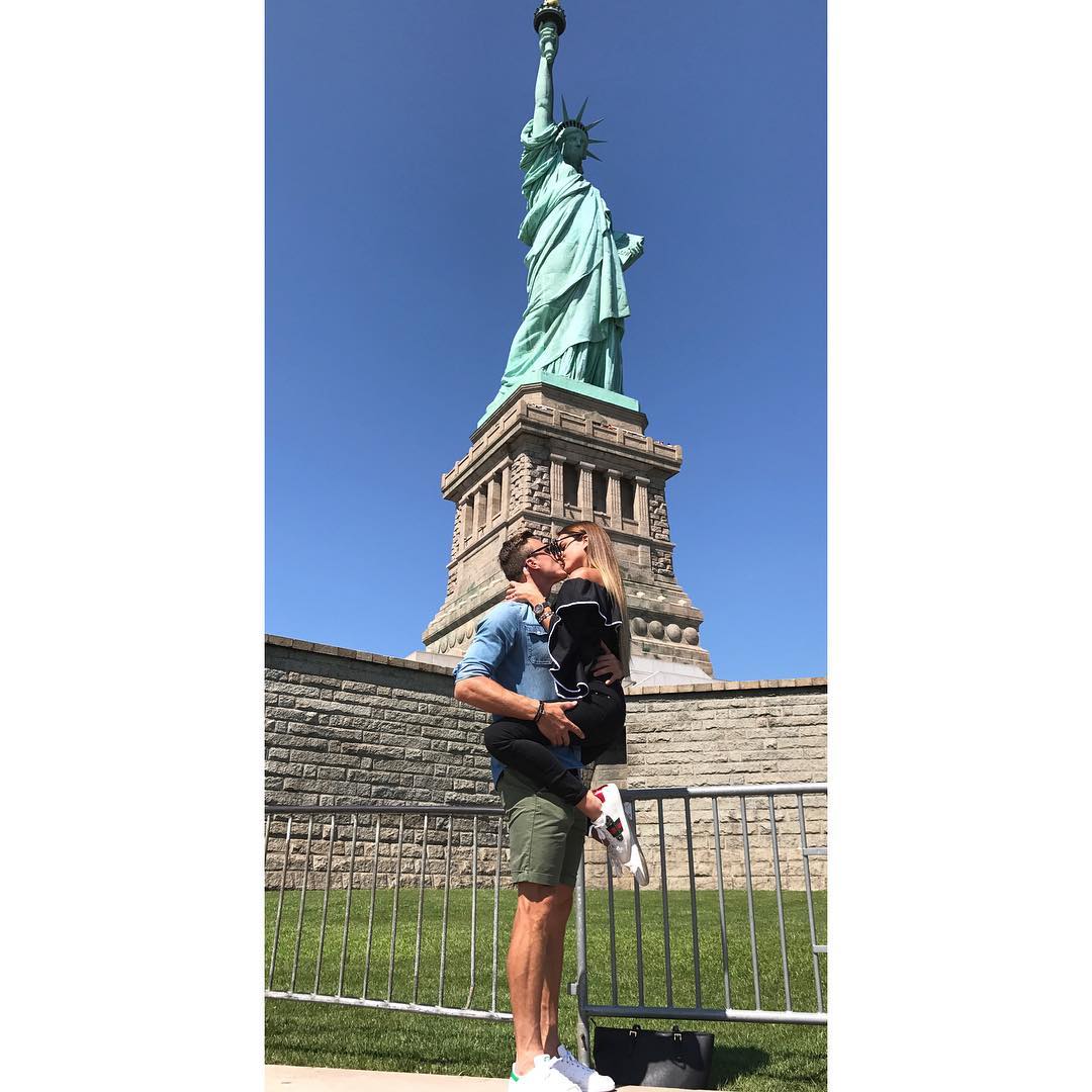 Böszörményi Anett és Fucsovics Márton New Yorkban