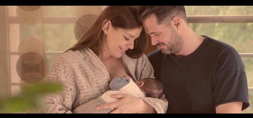 Dér Heni új klipjében a férje és a kisfia is szerepeltek