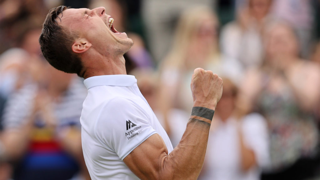 Fucsovics Márton bejutott a wimbledoni negyeddöntőbe