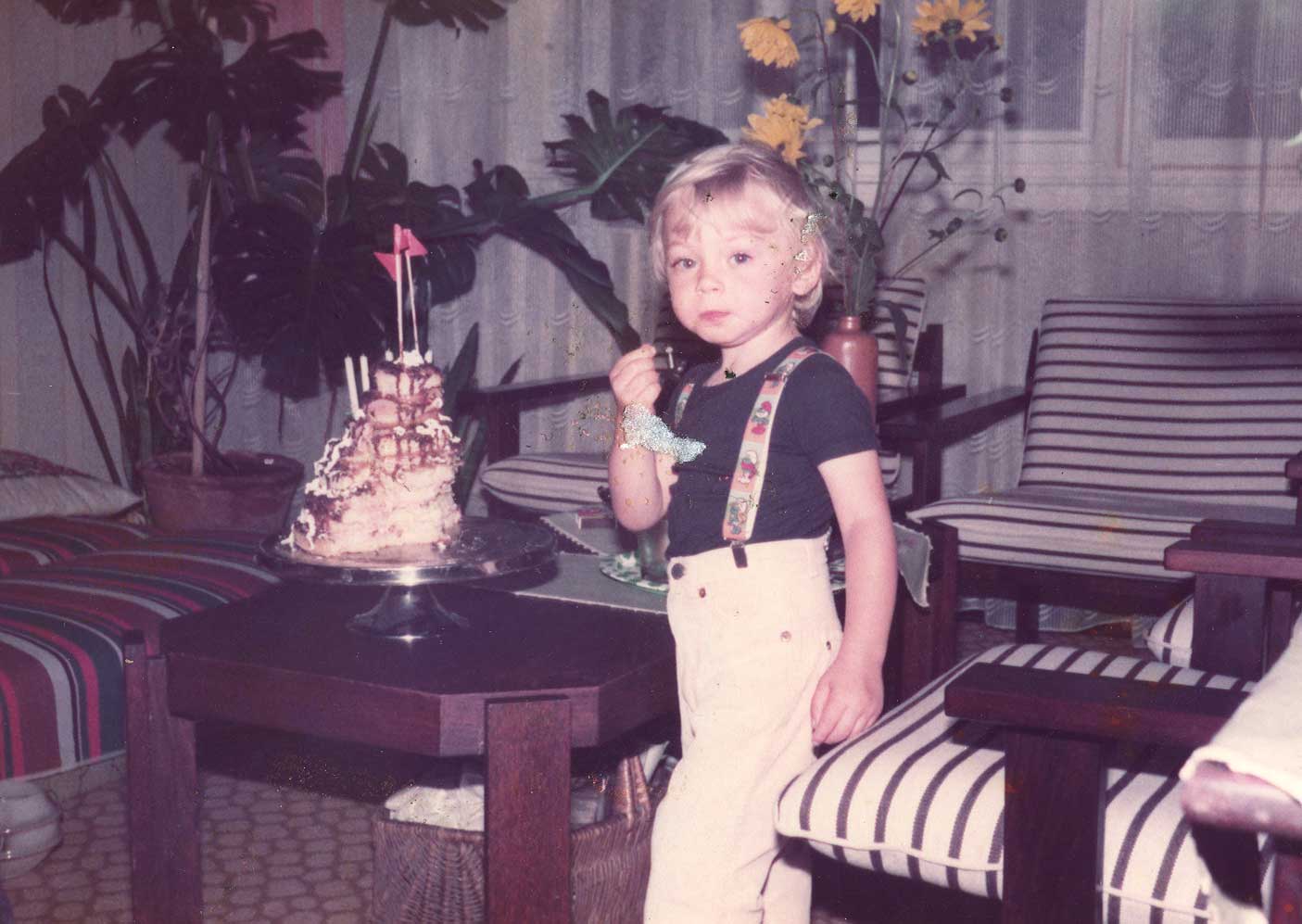 Steiner Kristóf gyerekkorában