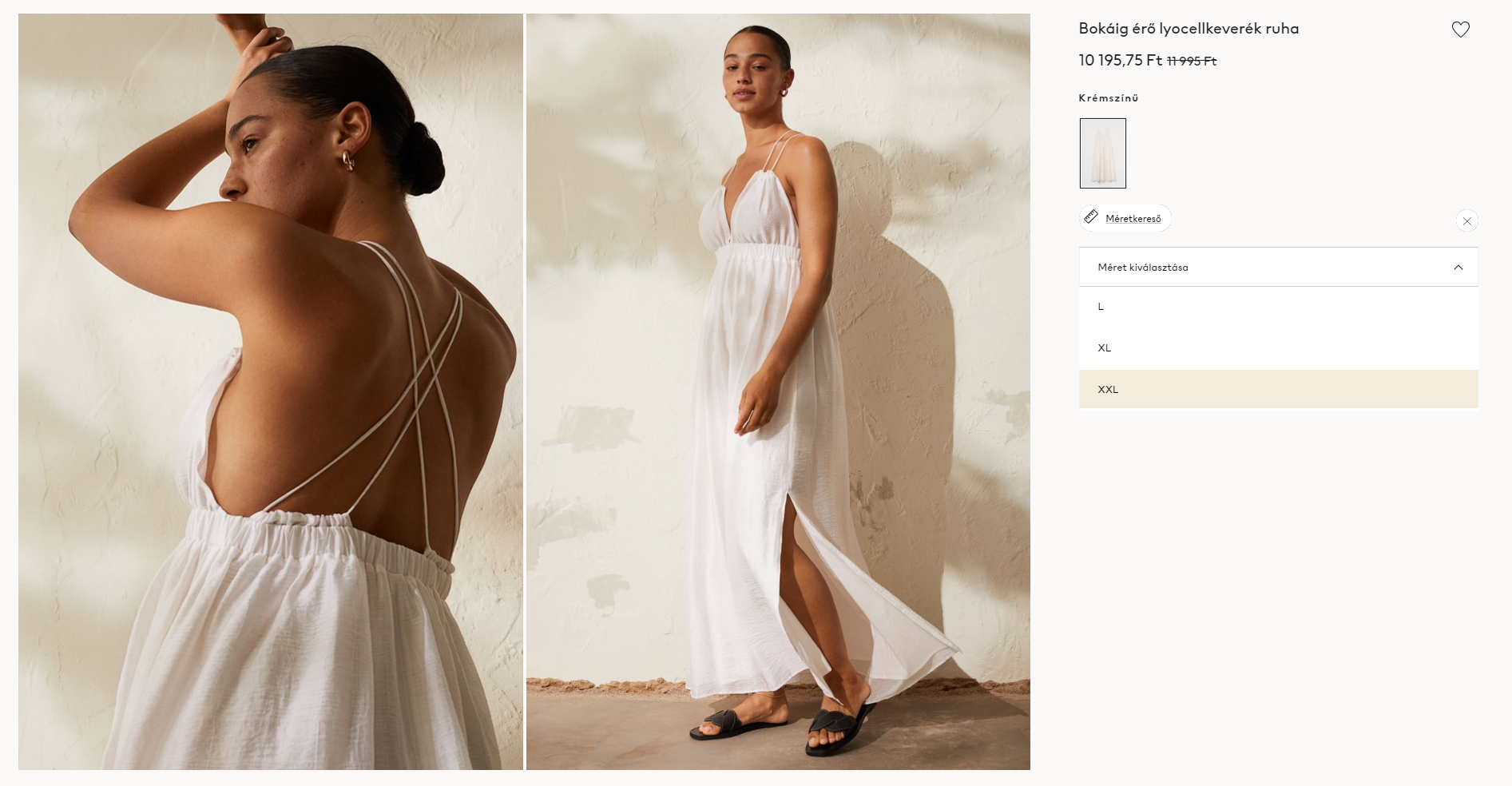 Nagy méret van, de vajon a ruha szabása megfelelő?