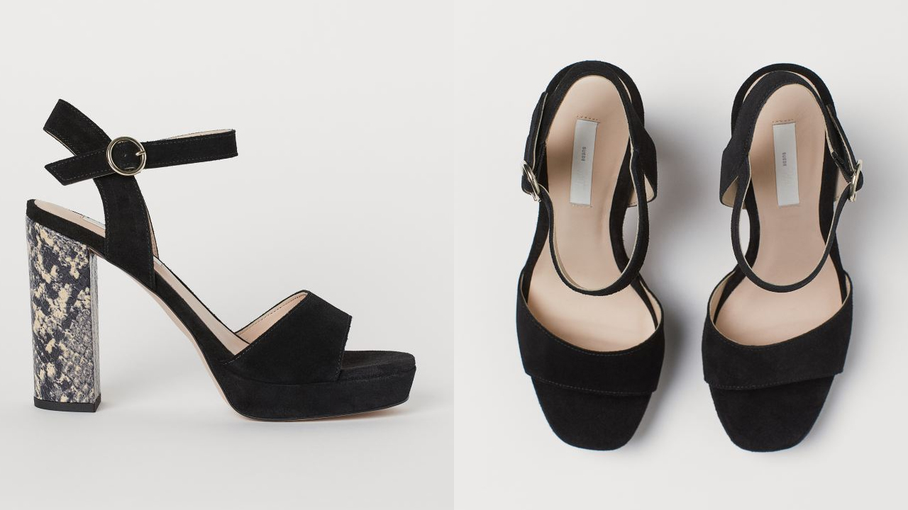 H&M platform szandál