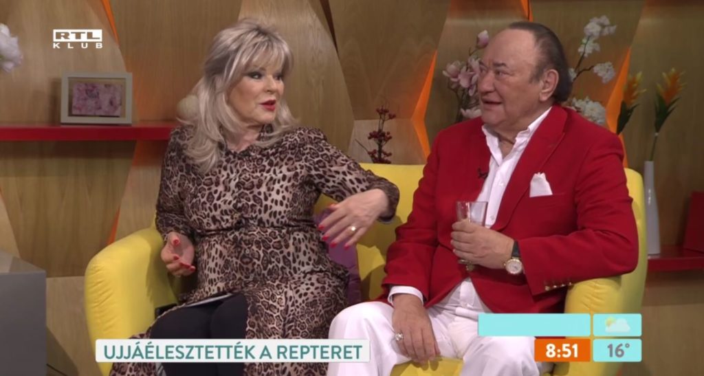 Balázs Klári és Korda György együtt meséltek a Reggeliben az új klipről, akkor derült ki az énekesnő betegsége