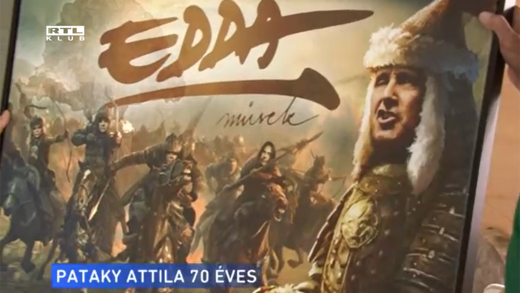 Pataky Attilát meglepetésbulin lepték meg a barátai a hetvenedik születésnapján