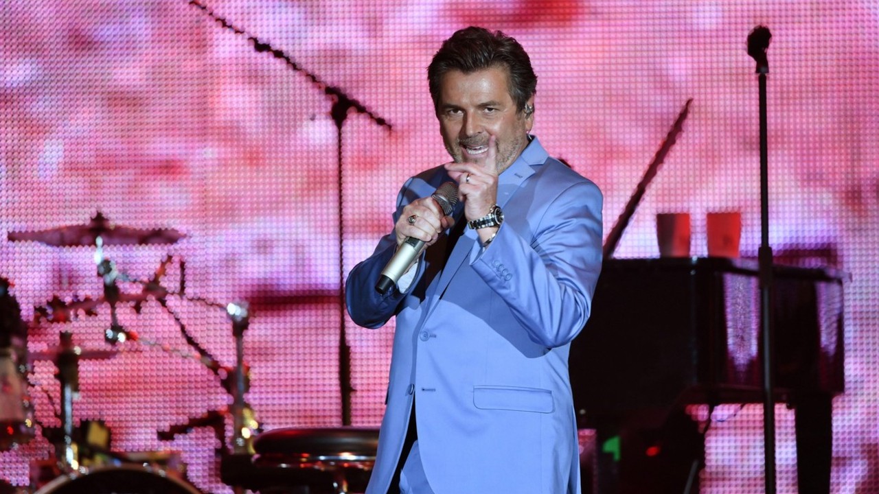 Thomas Anders egy 2019-es erfurti fellépésen (fotó Profimédia)