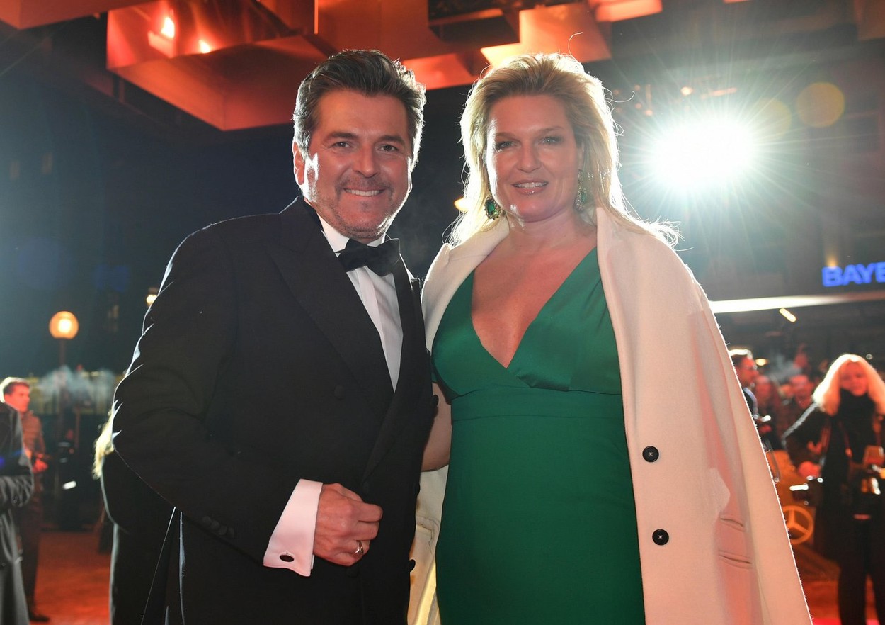 Thomas Anders a feleségével, Claudiaval Baden Badenben (fotó: Profimédia)