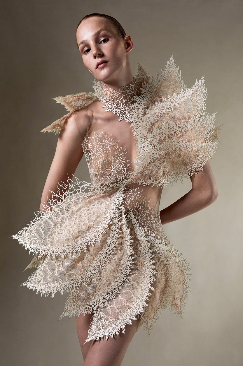 Iris van Herpen Haute Couture 2021/22 ősz-tél (Fotó: profimedia)