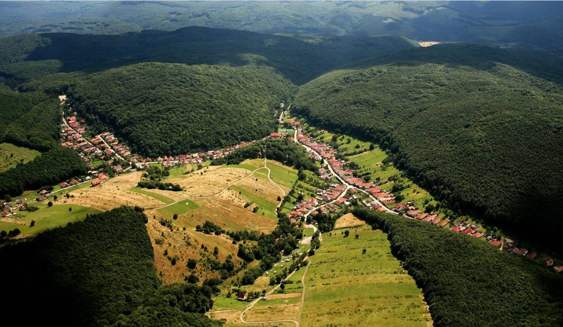 Répáshuta felülnézetből