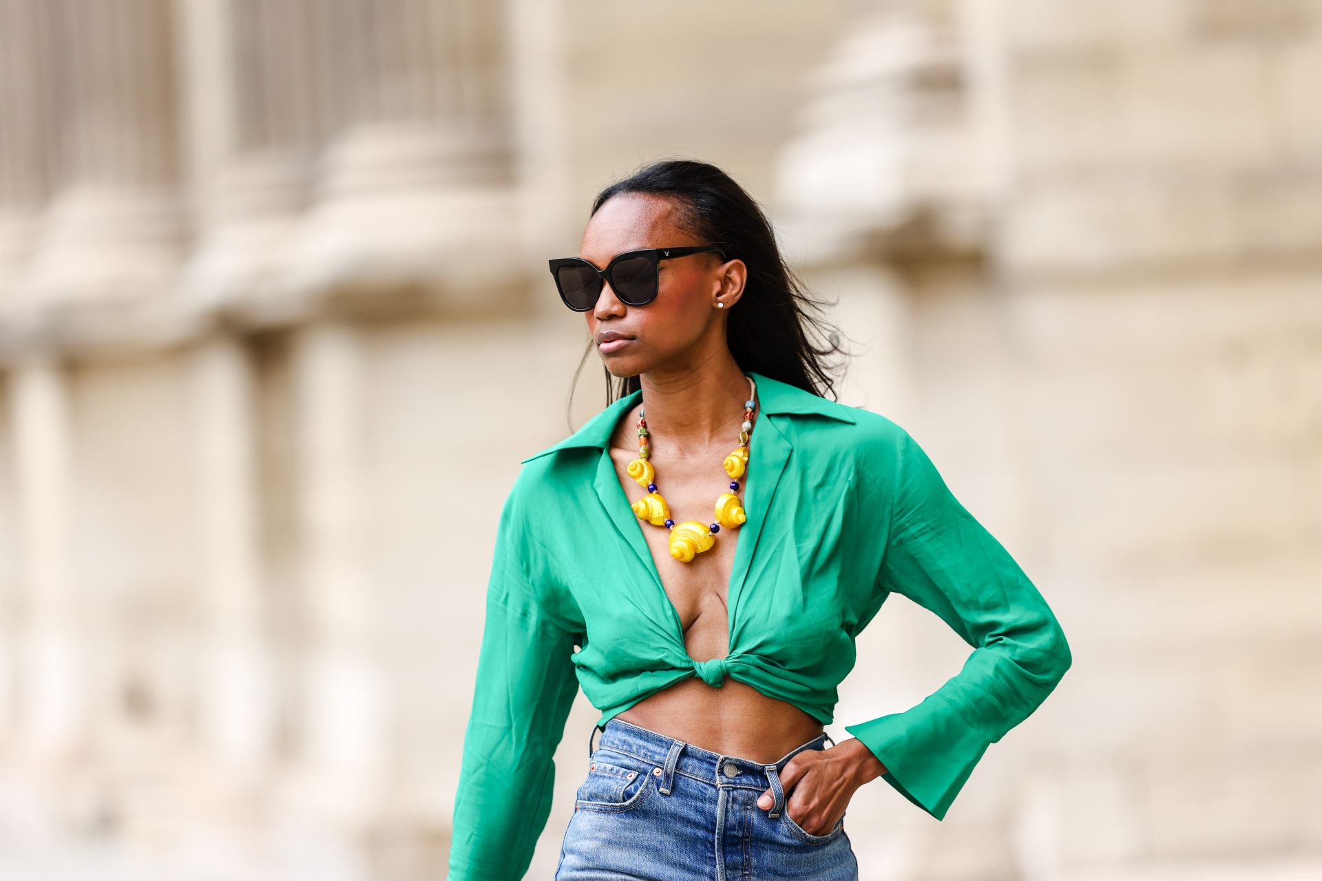 Kagylós nyaklánc - street style