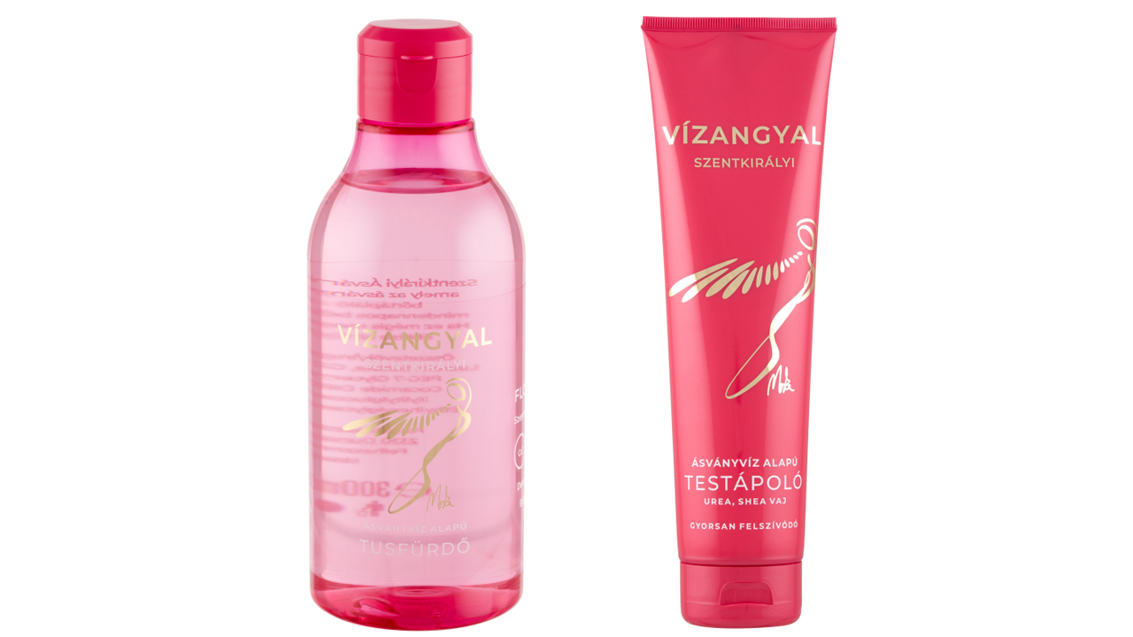 Vízangyal hidratáló tusfürdő és testápoló