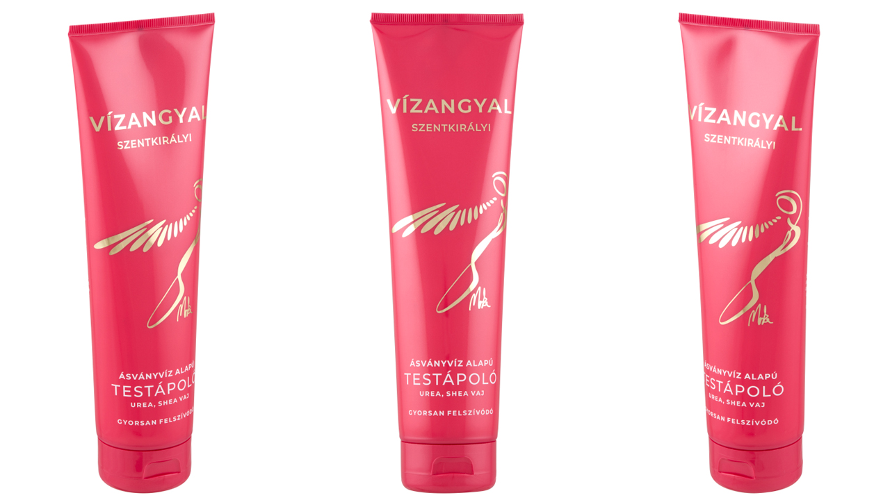 Vízangyal gyorsan felszívódó hidratáló testápoló ureával 