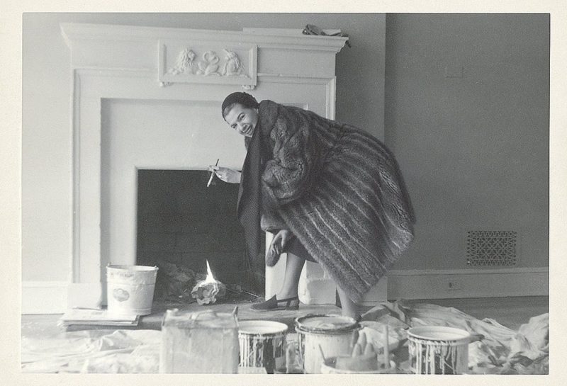 A fiatal Iris (Fotó: Instagram@irisapfel)