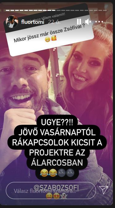 Fluor Tomi Szabó Zsófiról