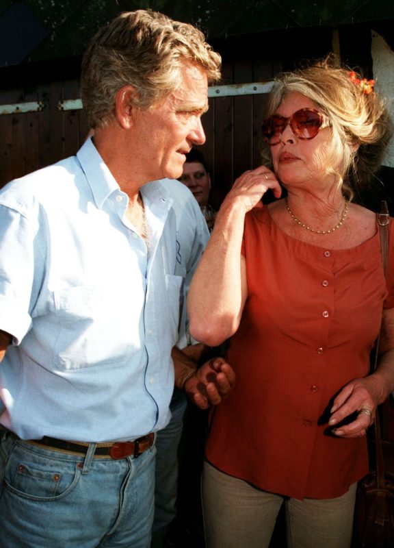 Brigitte Bardot és férje, Bernard d'Ormale 