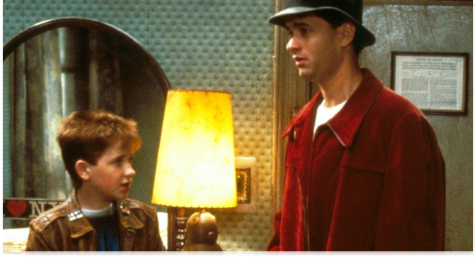 Jared Rushton és Tom Hanks a Big egyik jelenetében. (Fotó: Profimedia)