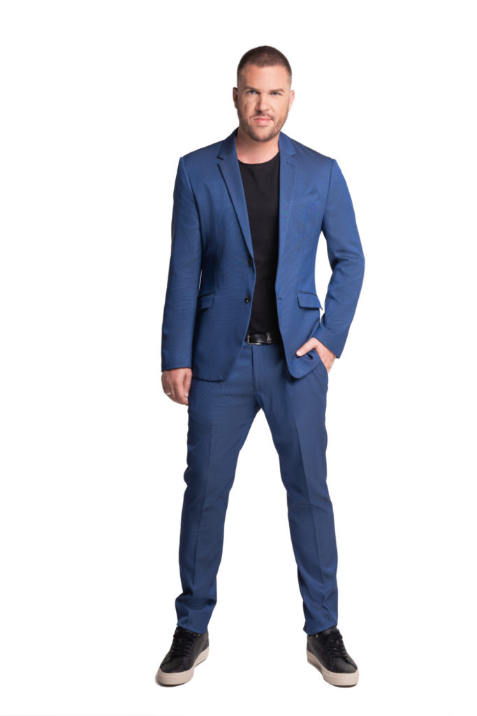 Kasza Tibor a Szerencsekerék műsorvezetője