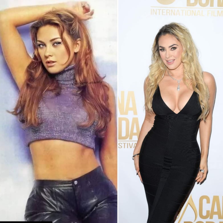 Aracely Arámbula akkor és most