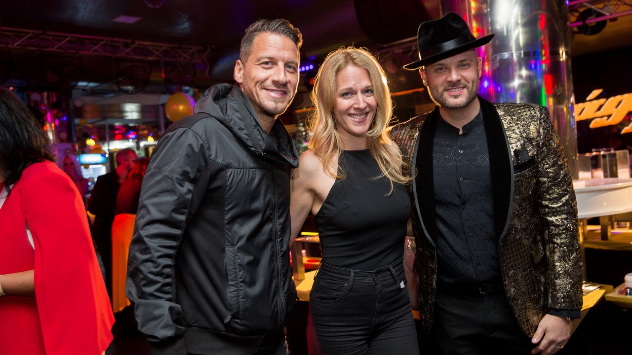 Takács Nikolas, Vastag Csaba és Wolf Kati