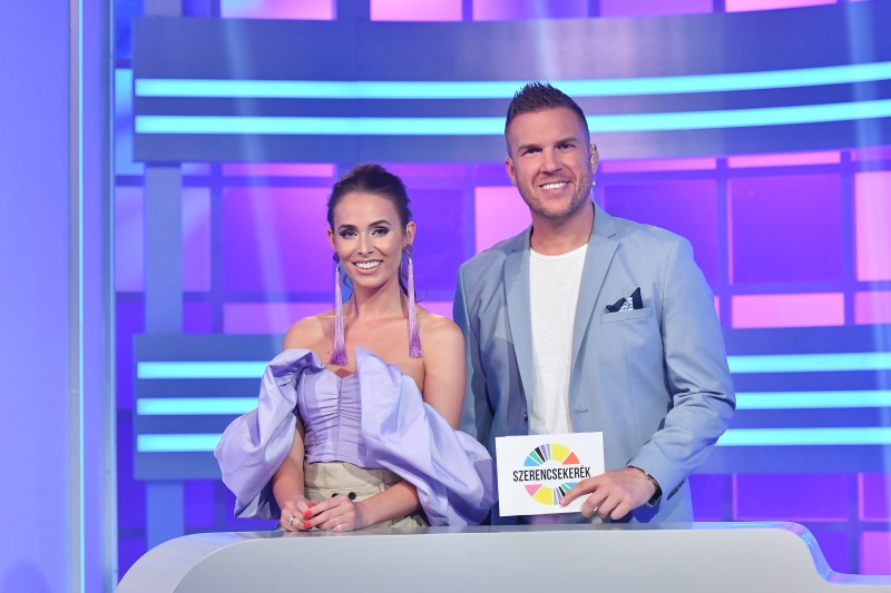 Szerencsekerék, Kasza Tibi és Sydney van den Bosch