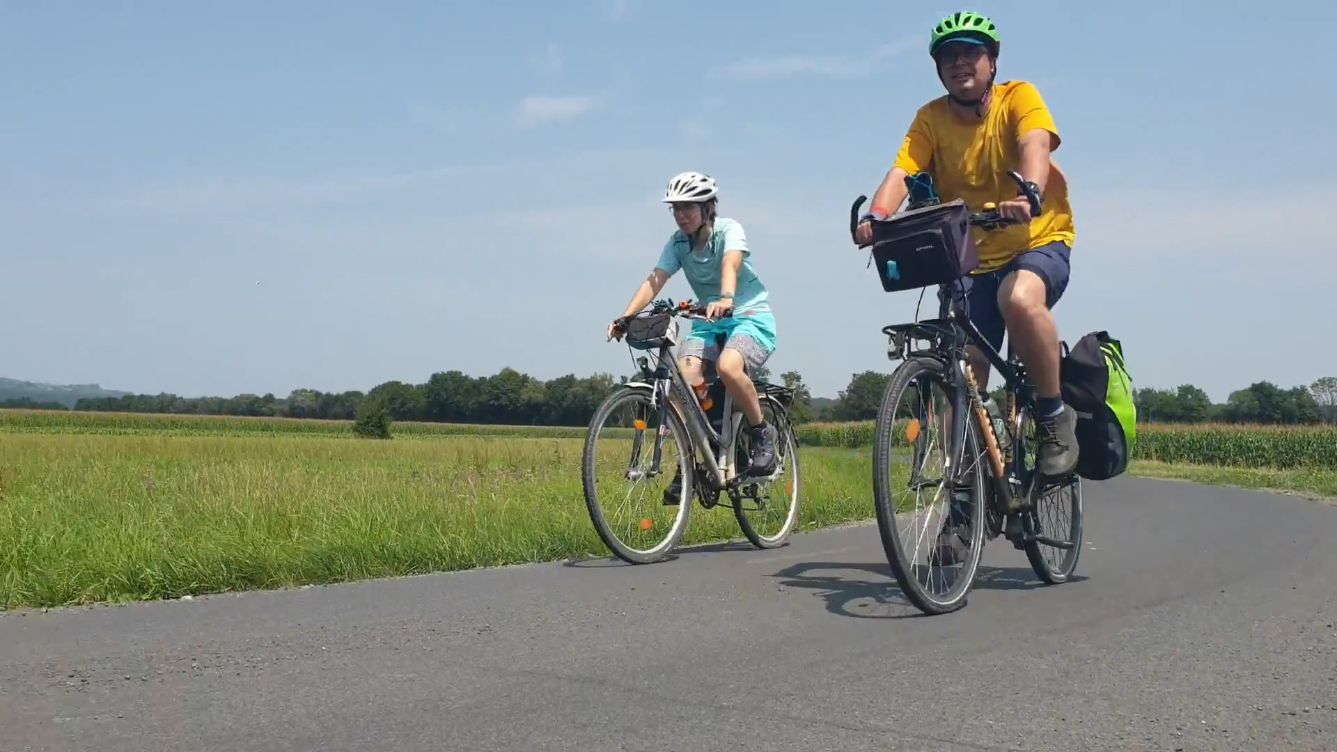 apa-lánya bringatúra