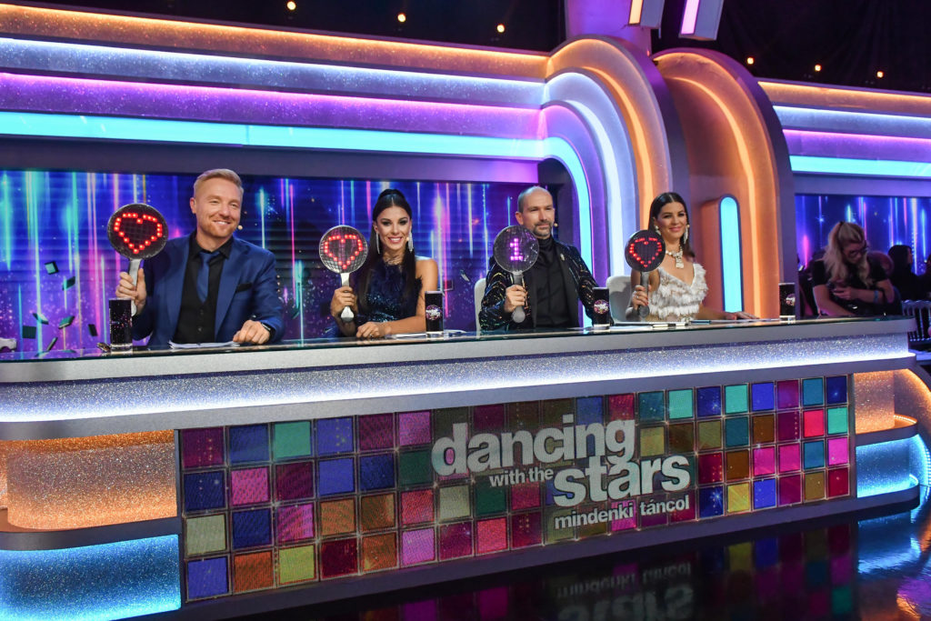 A zsűri: Bereczki Zoltán, Molnár Andrea, Kováts Gergely Csanád és Ördög Nóra (Fotó: Sajtószoba)