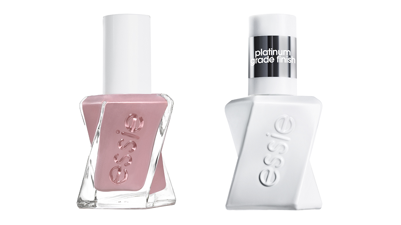 essie Gel Couture körömlakk és essie Top Coat fedőlakk