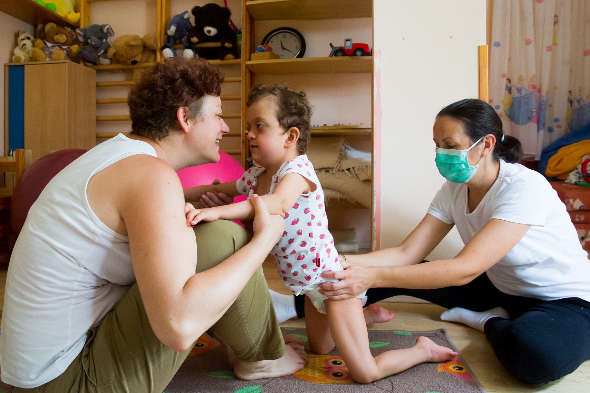 CFC-szindrómás kisgyerek és anyukája élete