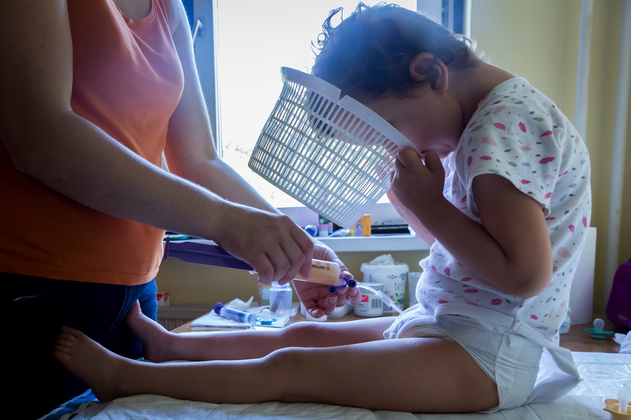 CFC-szindrómás kisgyerek és anyukája élete