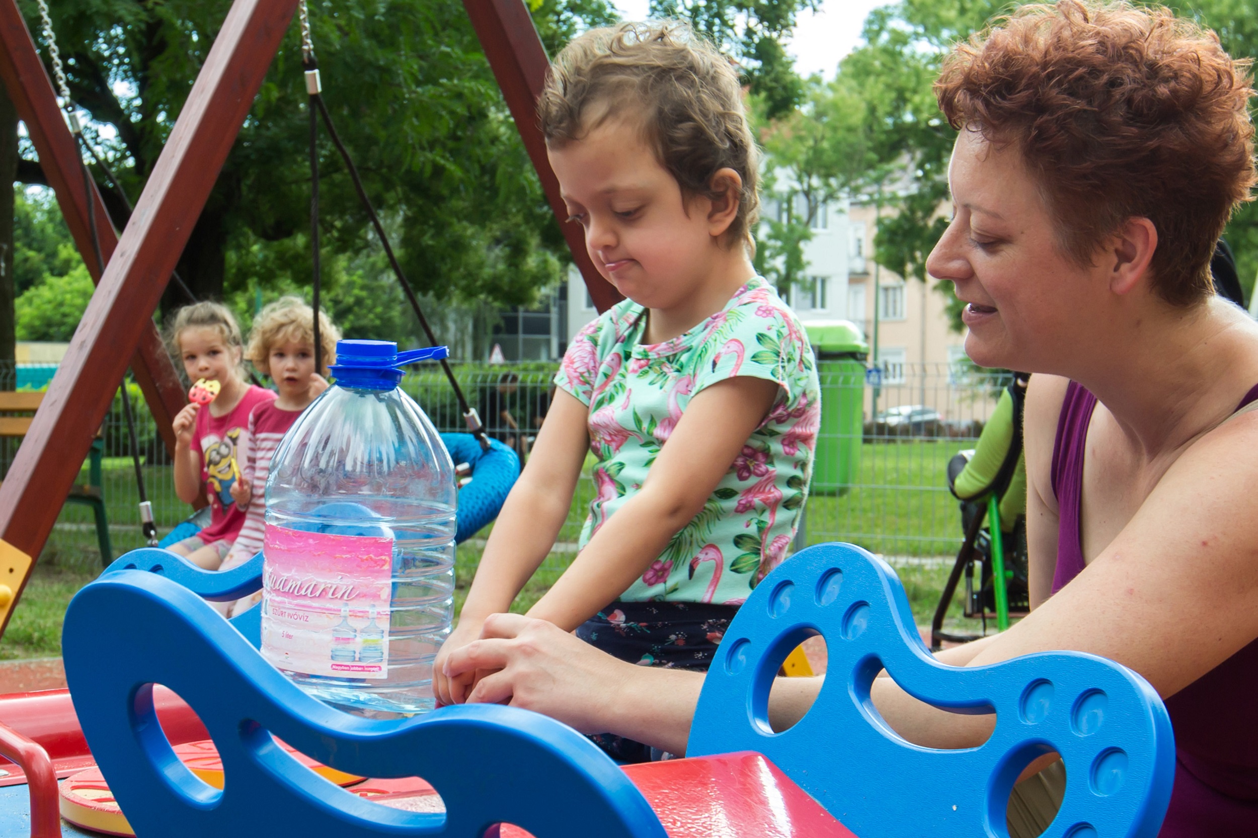 CFC-szindrómás kisgyerek és anyukája élete