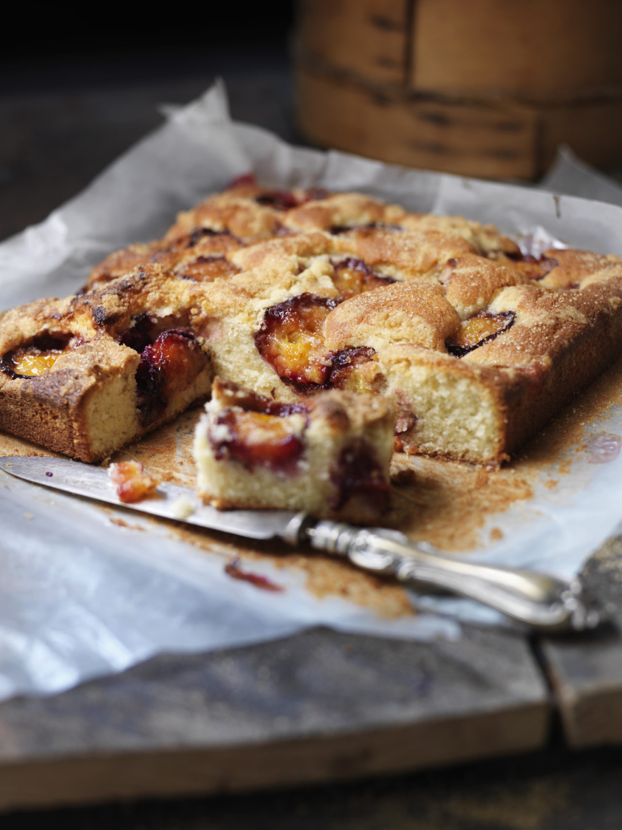 Szilvás kevert süti recept