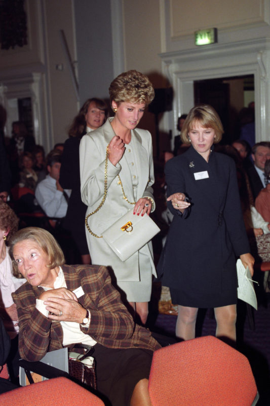 Diana hercegnő és Julia Samuel