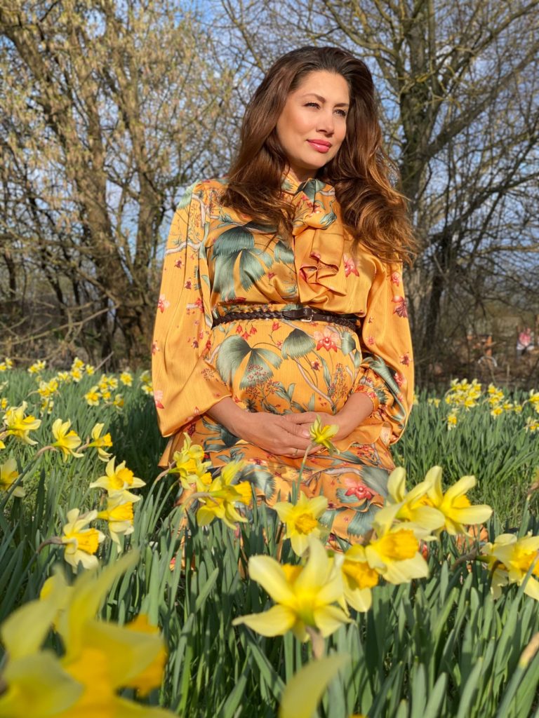 Horváth Évi a terhessége elején szedett fel több kilót (Fotó: Horváth Éva)