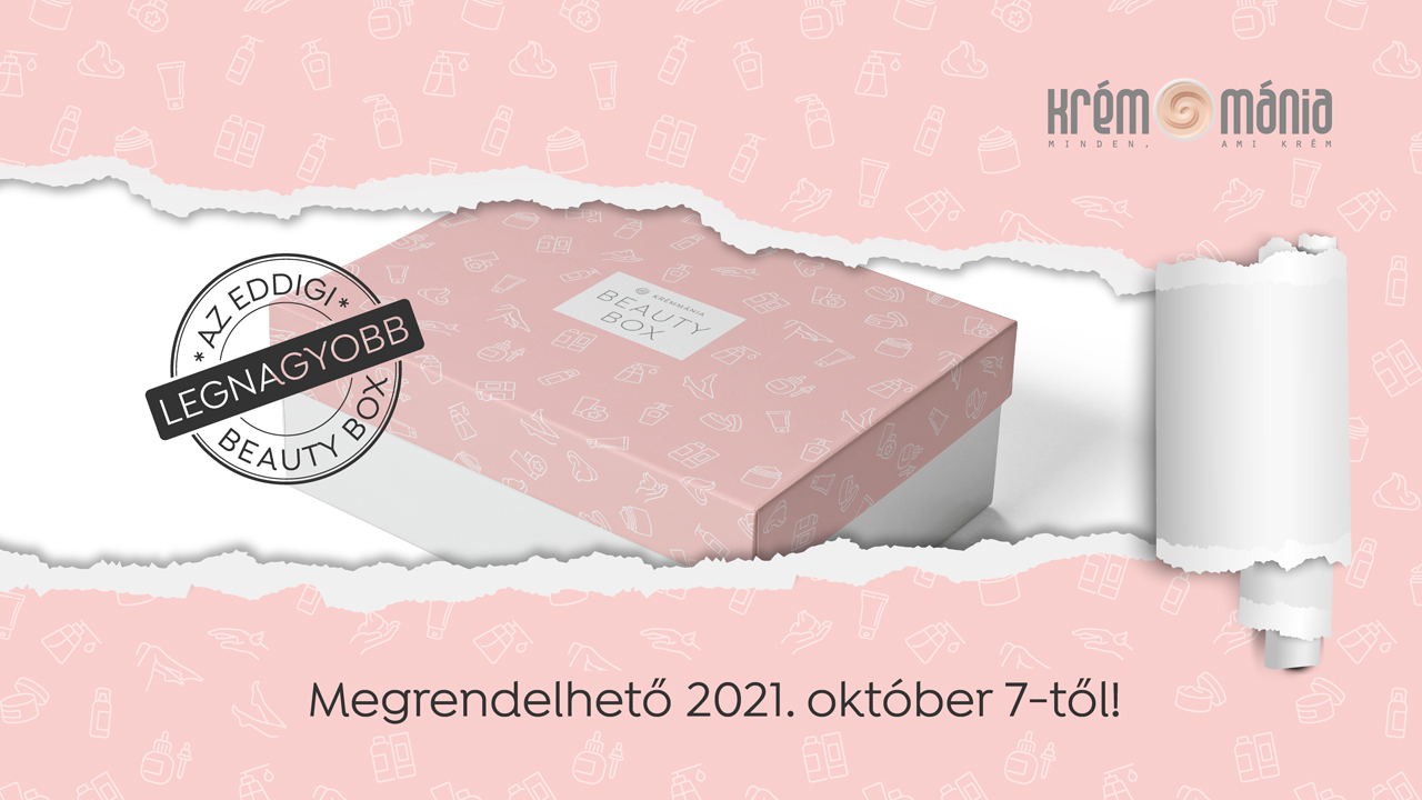 11. Krémmánia Beauty Box - 2021. ősz