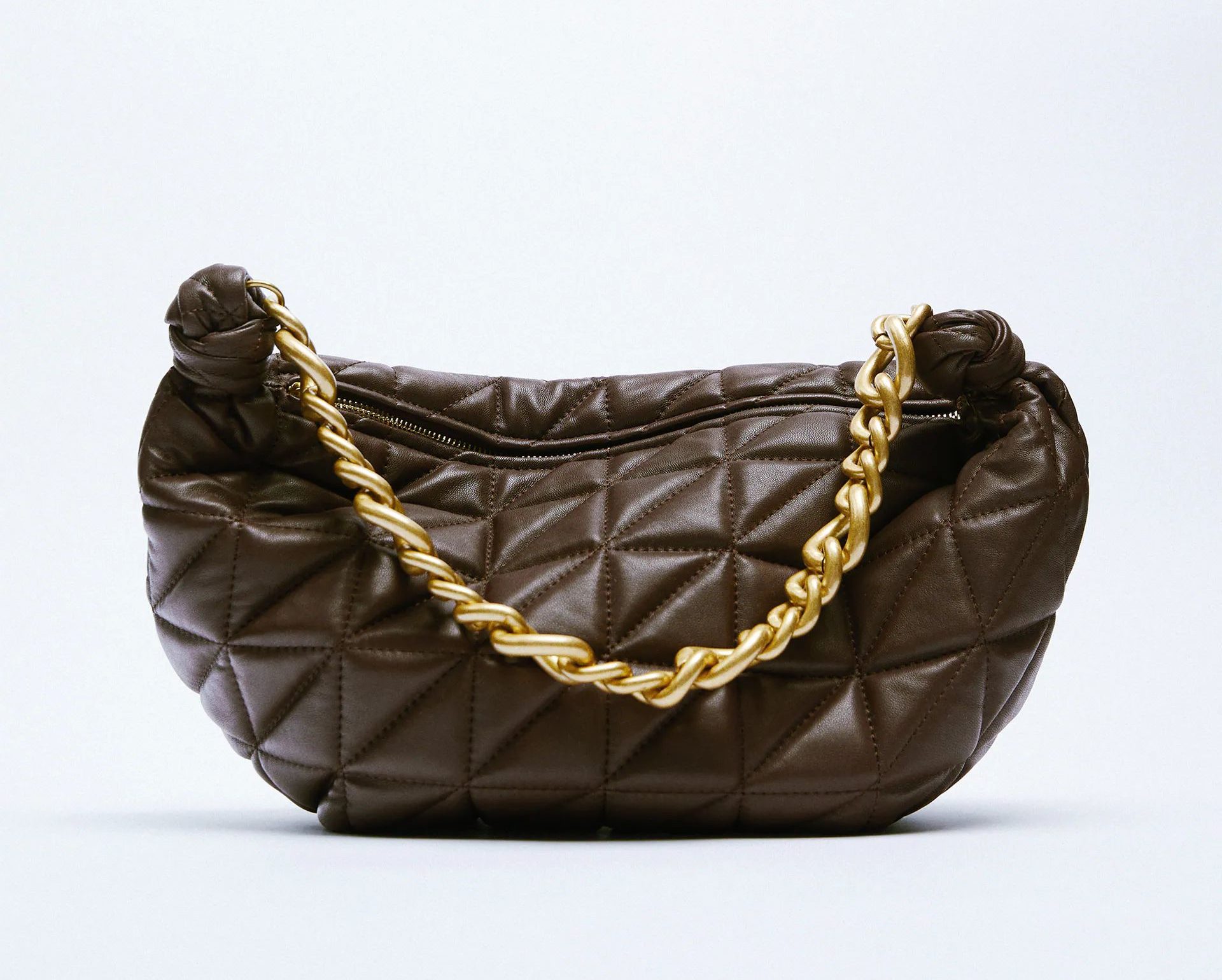 Zara láncos, steppelt táska