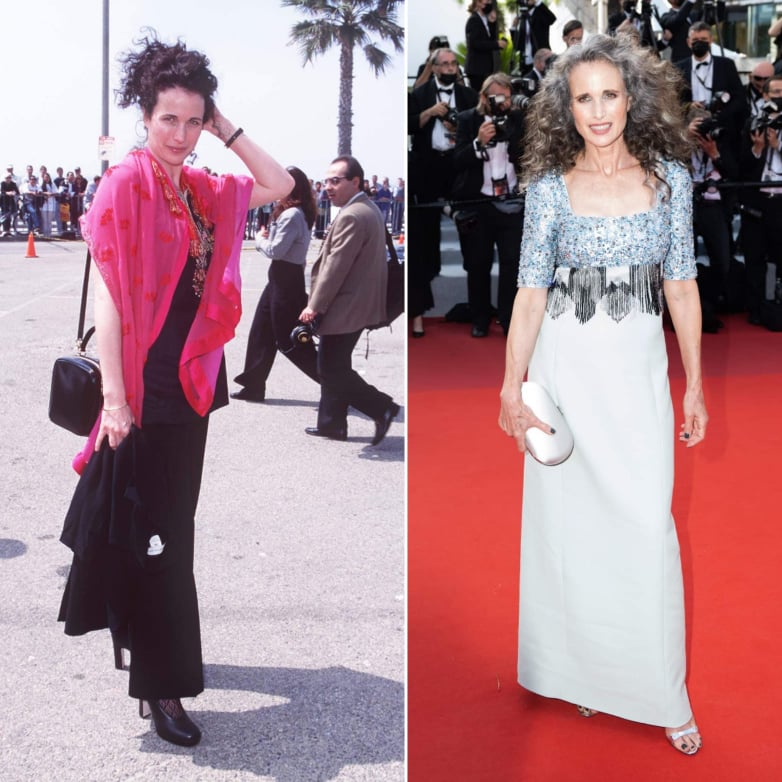 Andie MacDowell akkor és most