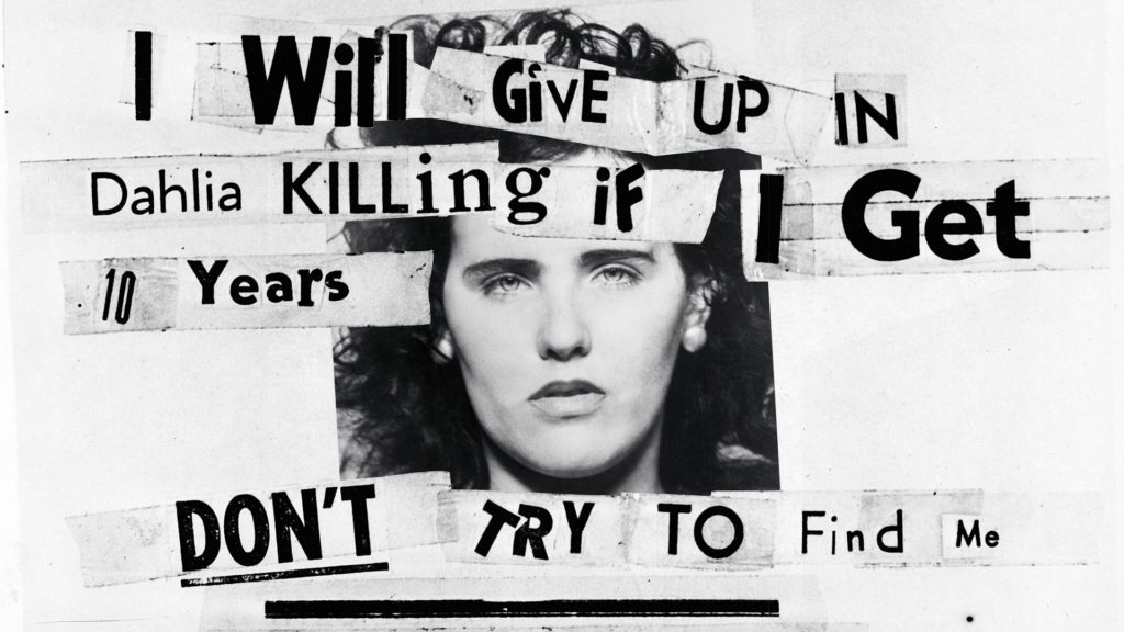 Az áldozat Elizabeth Short és a gyilkos üzenete (Fotó: Getty Images)