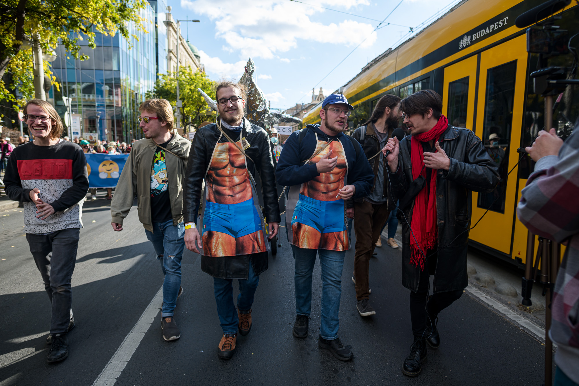 Demonstrációk 2021 október 23-án