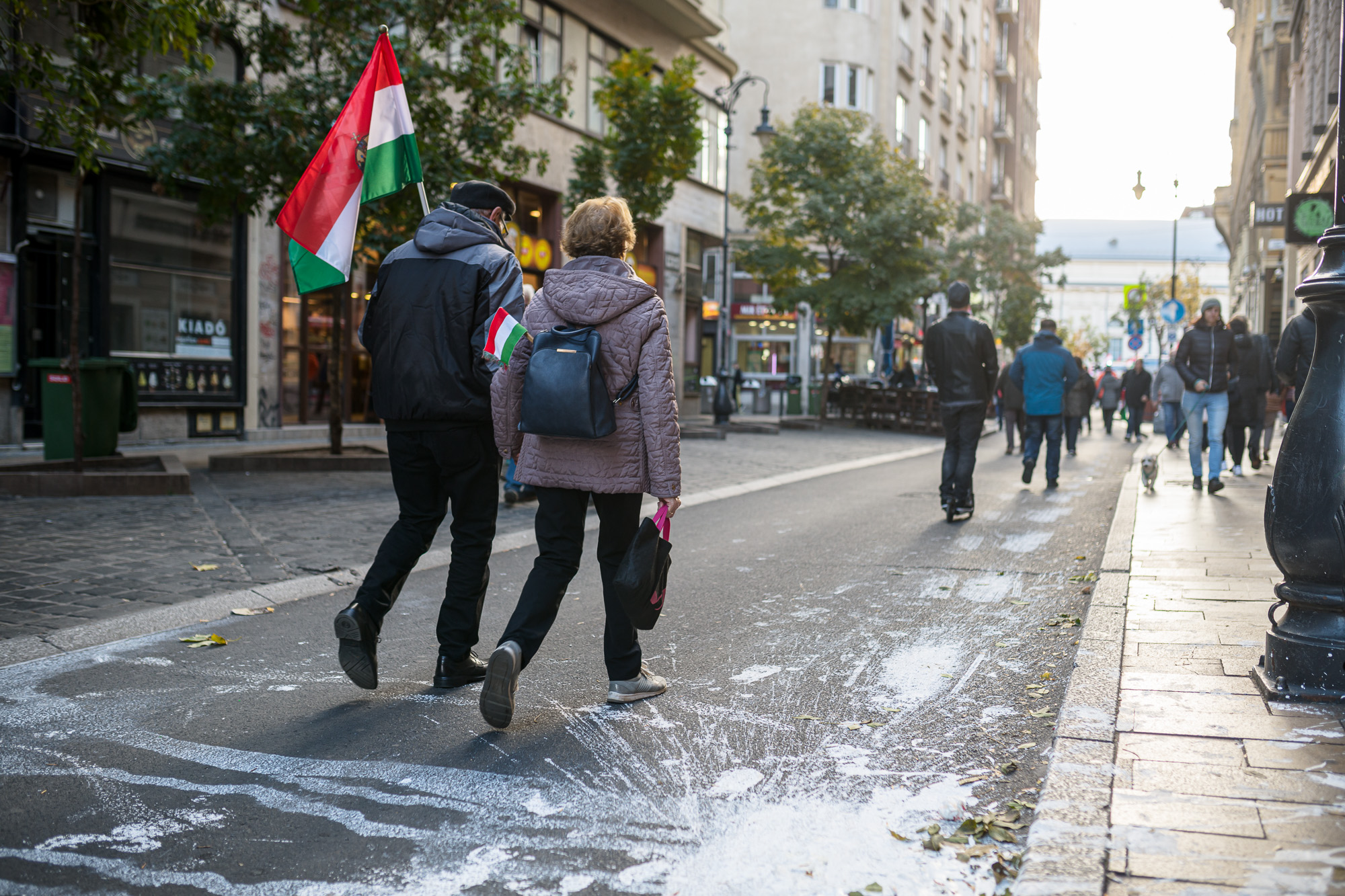 Demonstrációk 2021 október 23-án