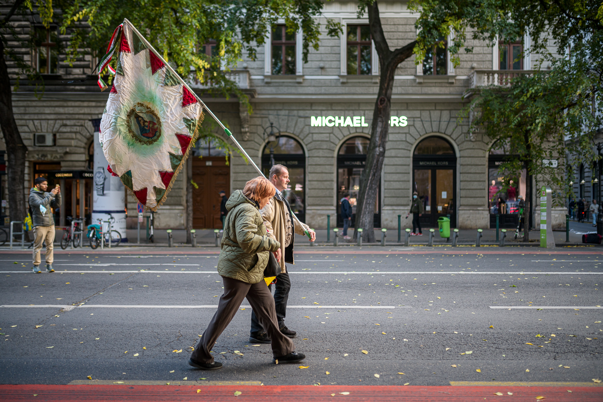 Demonstrációk 2021 október 23-án