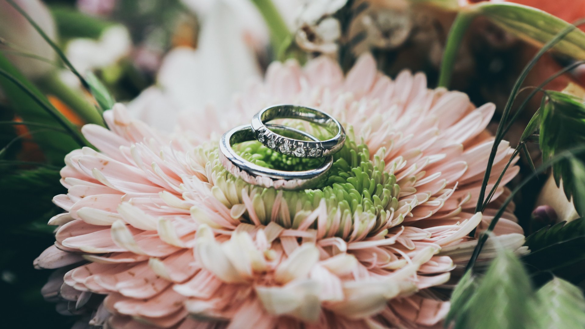 Gyűrűk az esküvőn