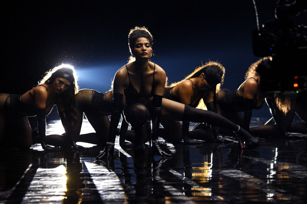 Indya Moore a Rihanna's Savage X Fenty Show-n (Fotó: Kevin Mazur/Getty Images for Savage X Fenty Show Vol. 2 Presented by Amazon Prime Video)